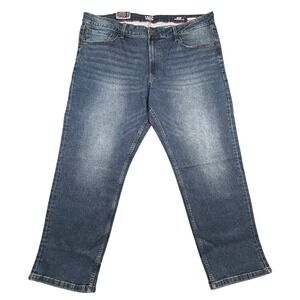 IZOD Saltwater Jeans Mens 42x30 Straight Fit Comfort Stretch Denim Pants